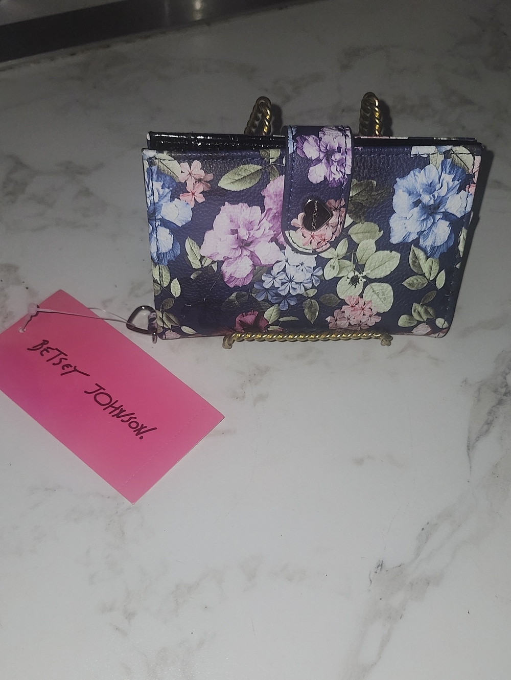 Betsey Johnson XO Flap Bi-fold Wallet